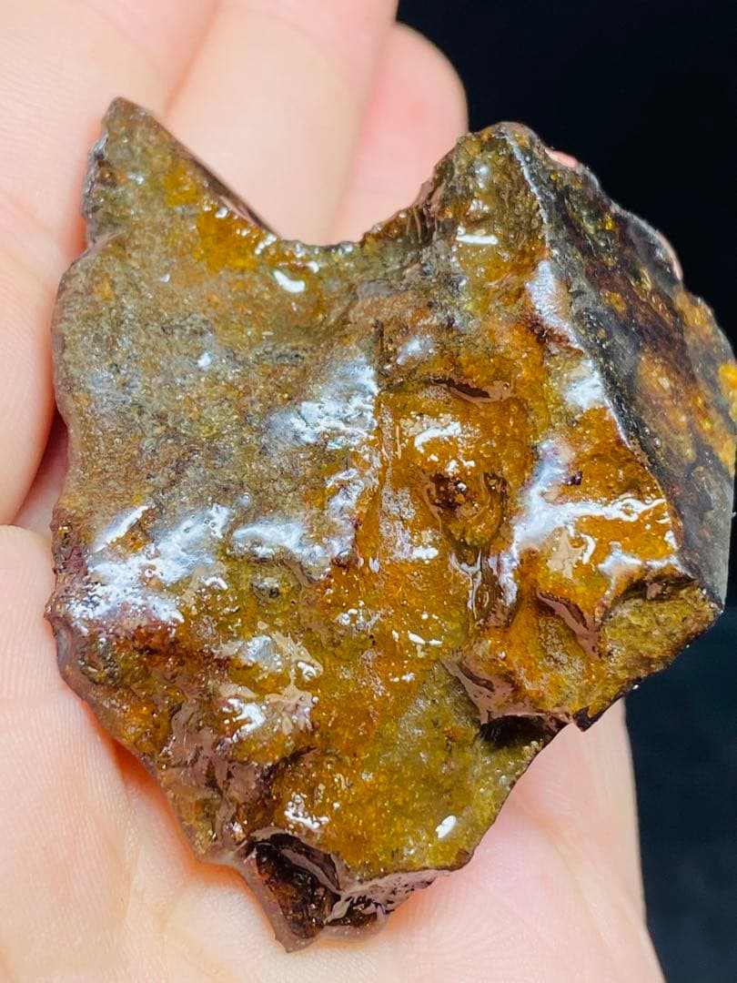 パラサイト隕石 87g 隕石 石鉄隕石 セリコ隕石 隕石原石 パラサイト