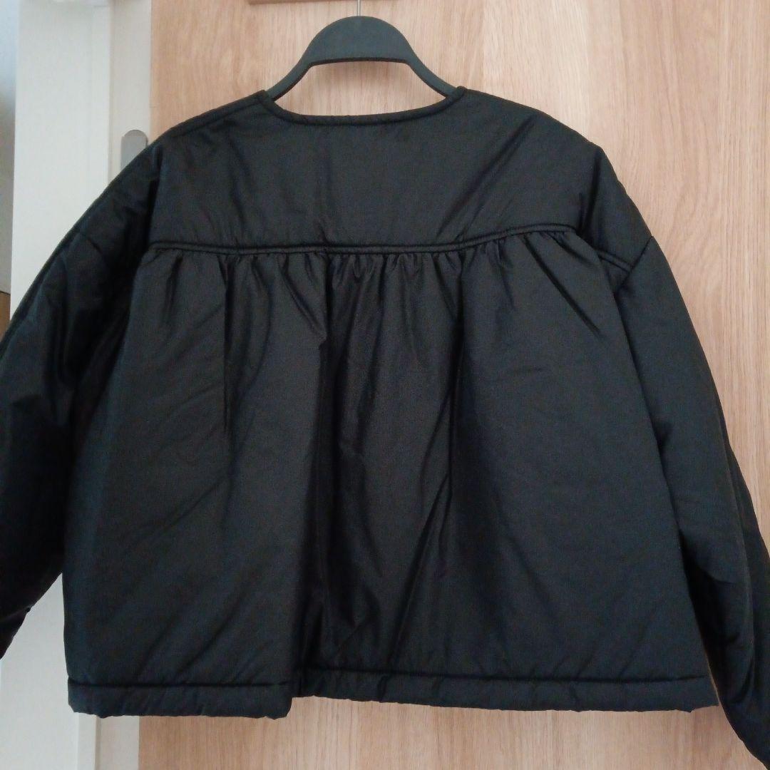 Linkable リンカブル　パフ　ジャケット　ノーカラー　中綿