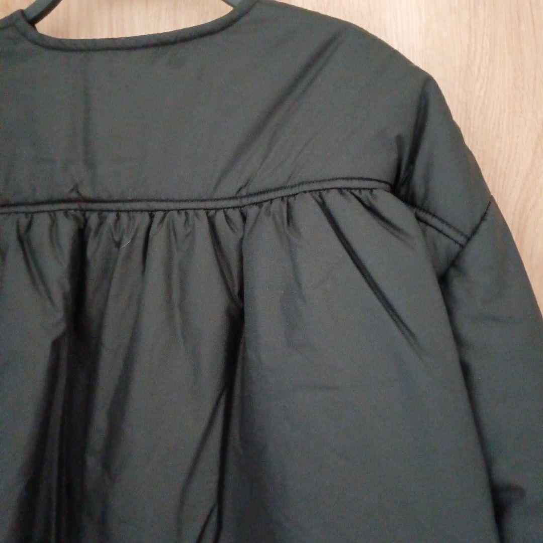 Linkable リンカブル　パフ　ジャケット　ノーカラー　中綿