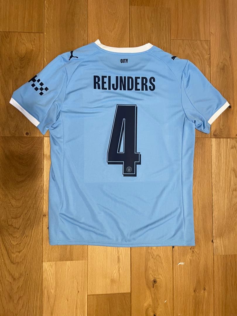 ラインデルス　マンチェスターシティ25/26ホーム 背番号4 正規品
