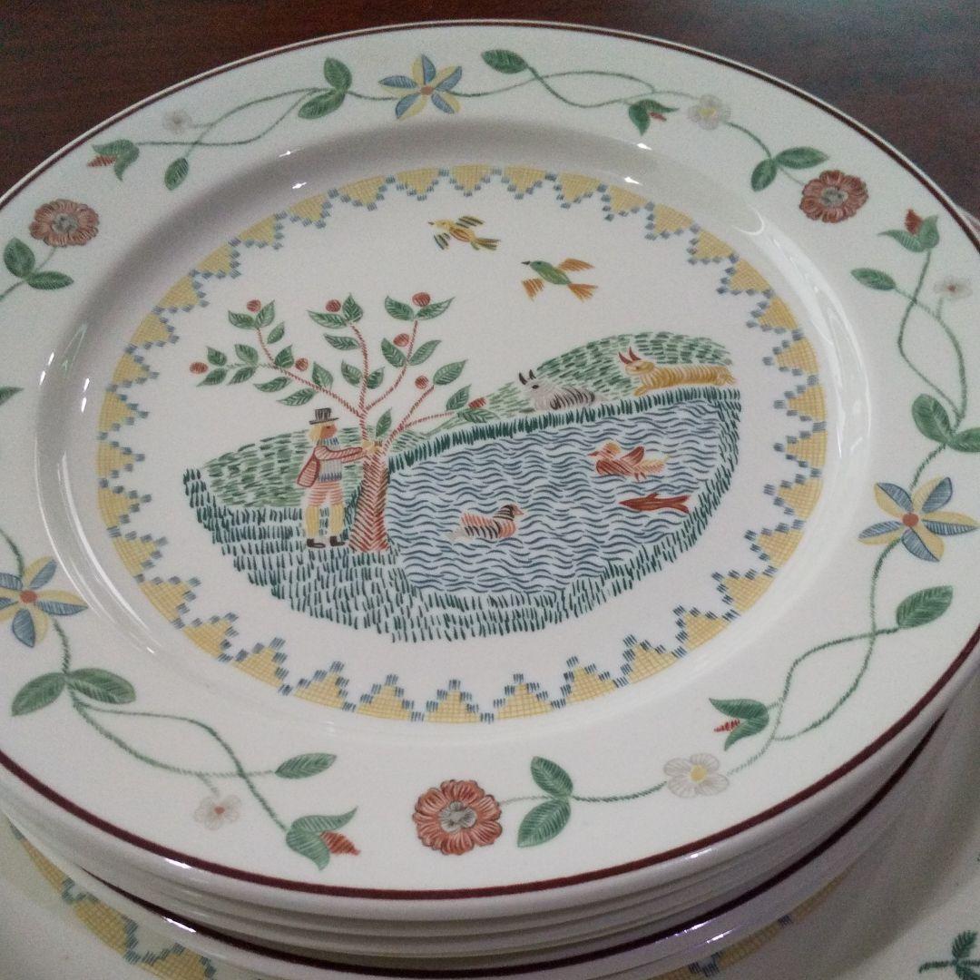 ケーキ皿   ６枚  20.5cm