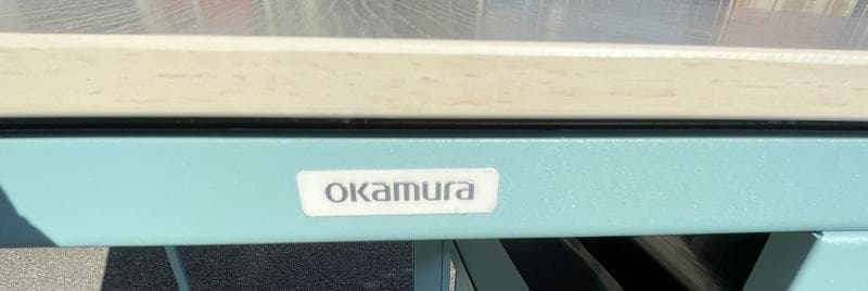 【美品】オカムラ　ソリスト　3K20HE MHJ3　台形天板（左タイプ）1台