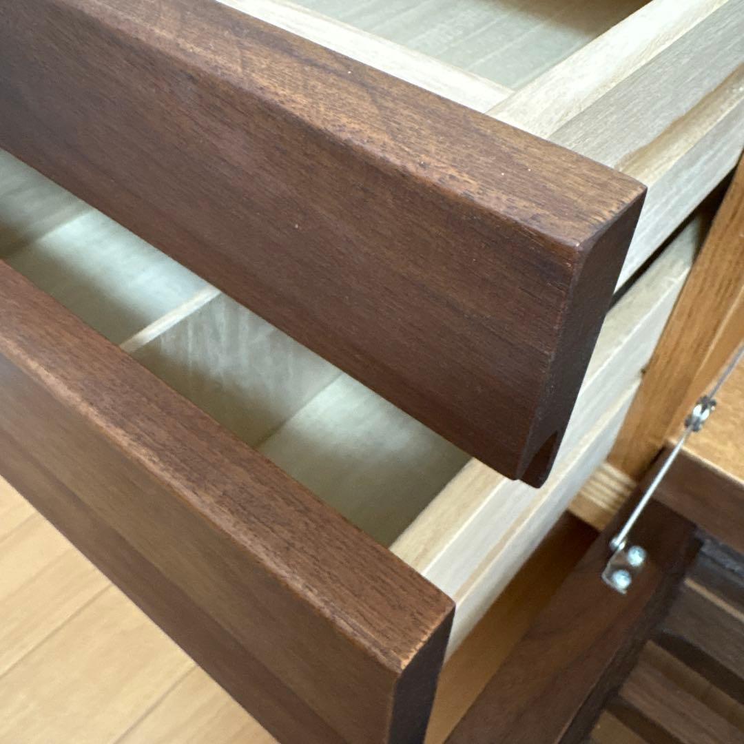 久和屋 Suite TVボード Hi 幅125 ウォールナット　タモ