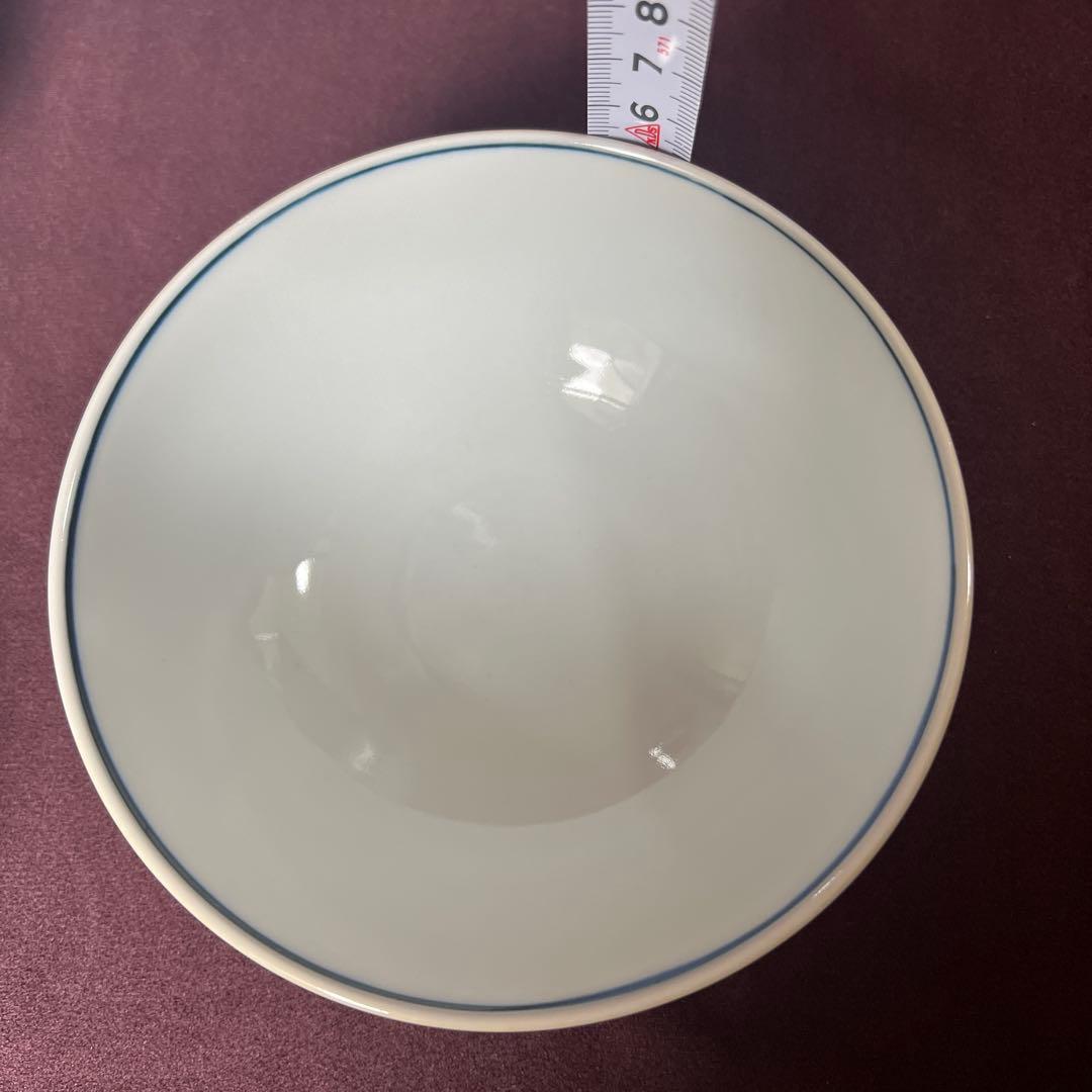 源右衛門　染錦　橘絵　蓋付き飯碗　5客