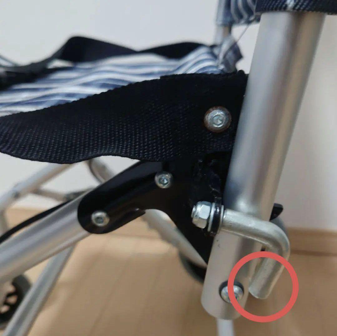 美品　KADOKURA　車椅子　折りたたみ椅子　簡易車イス