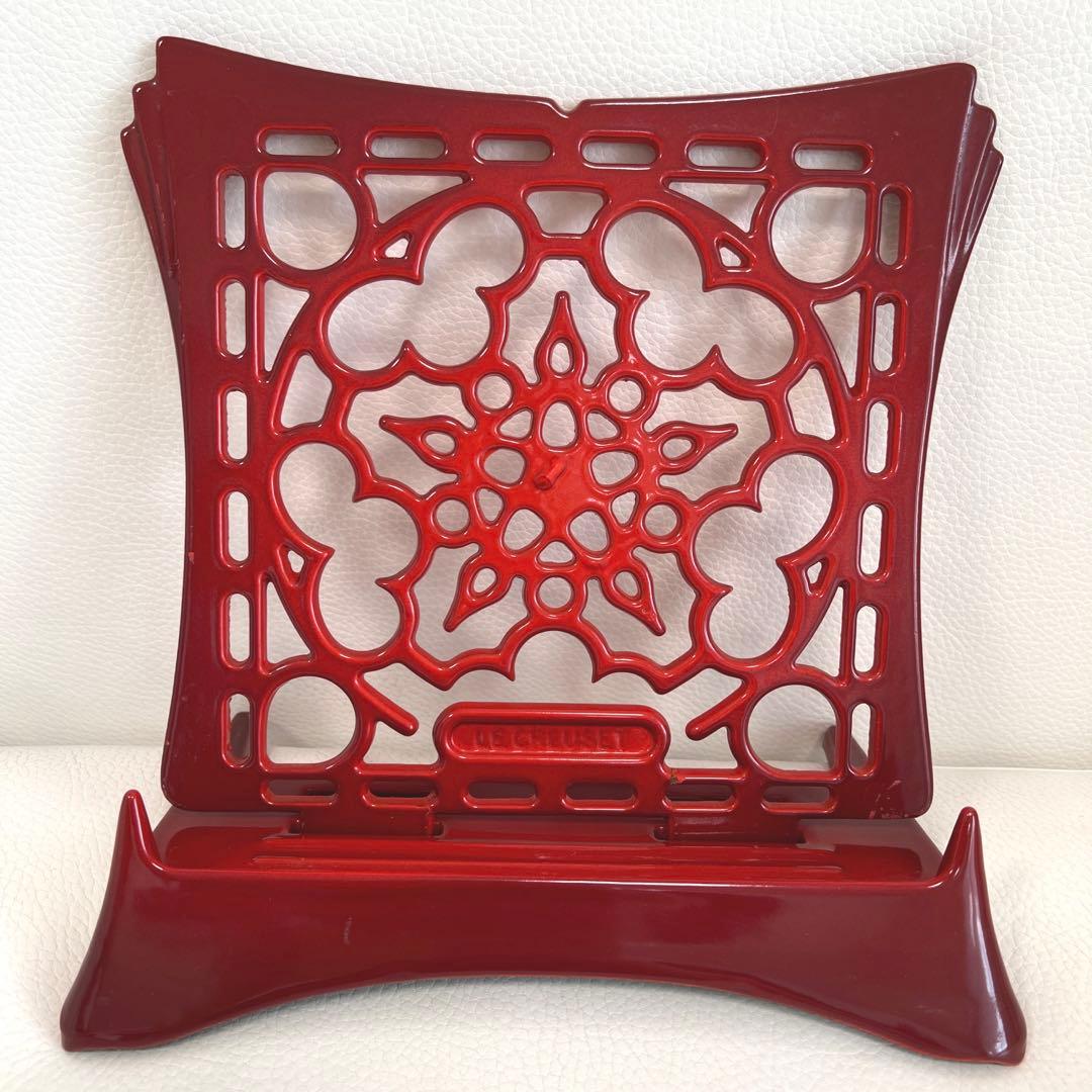 ル クルーゼ　ブックスタンド　レシピスタンド　ヴィンテージ　レア