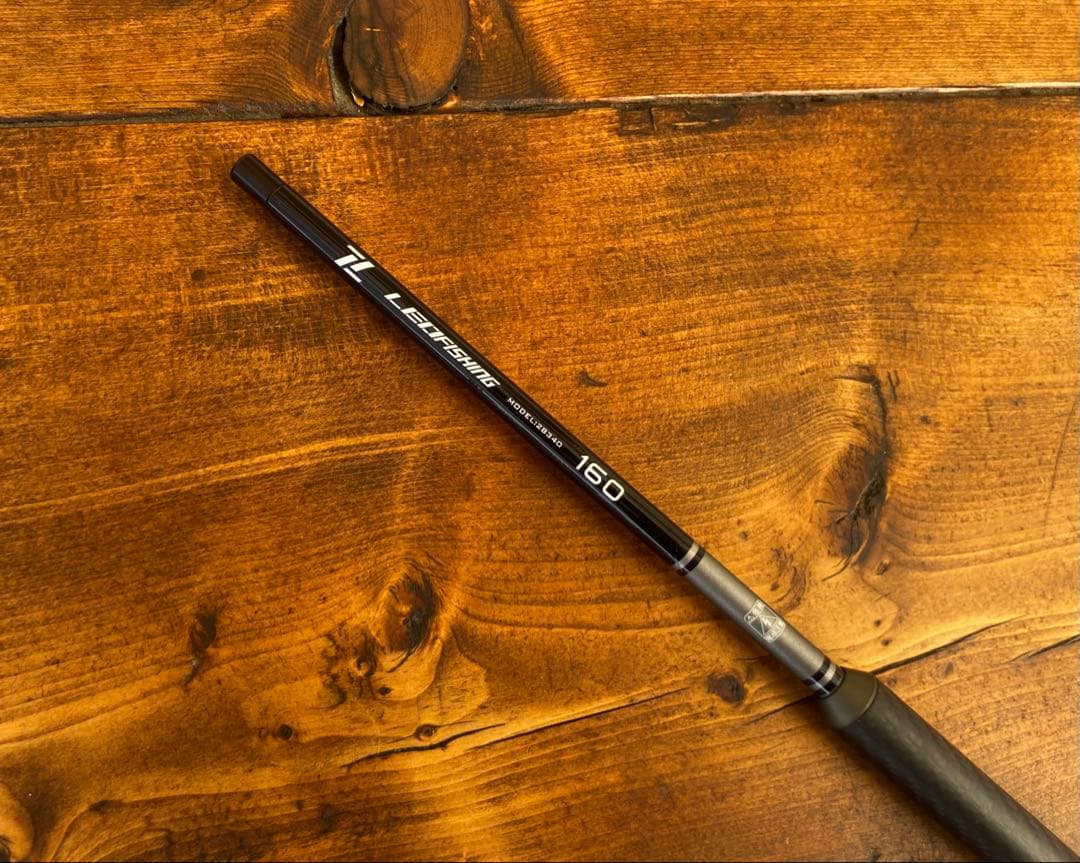 釣り竿セット　小物釣り竿　タナゴ竿　仕掛けセット　160cm ウッドグリップ