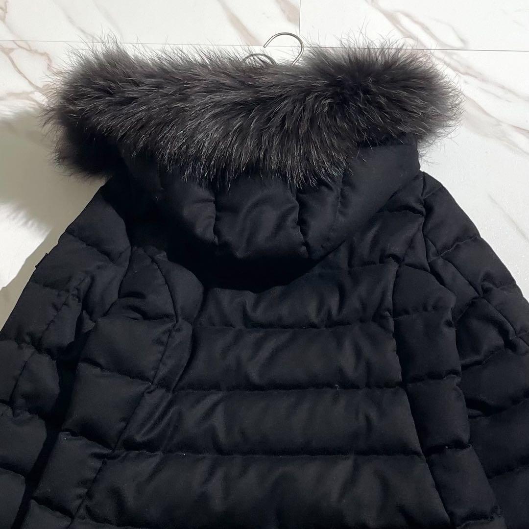 【美品】タトラス ラビアナ ダウンジャケット ブラック 02 M