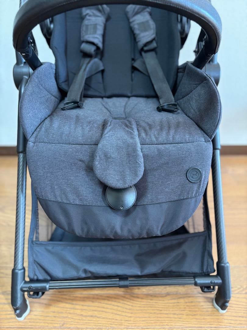 ベビーカー・バギー Cybex Melo Carbon JP B Deep Black