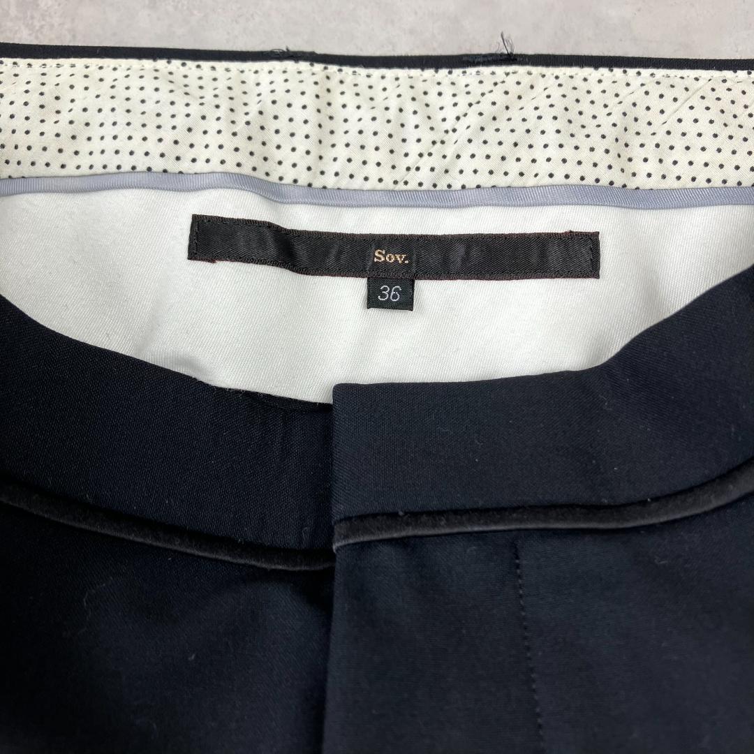 美品　SOV　ダブル スタンダード クロージング　ブラックフォーマル　上下537