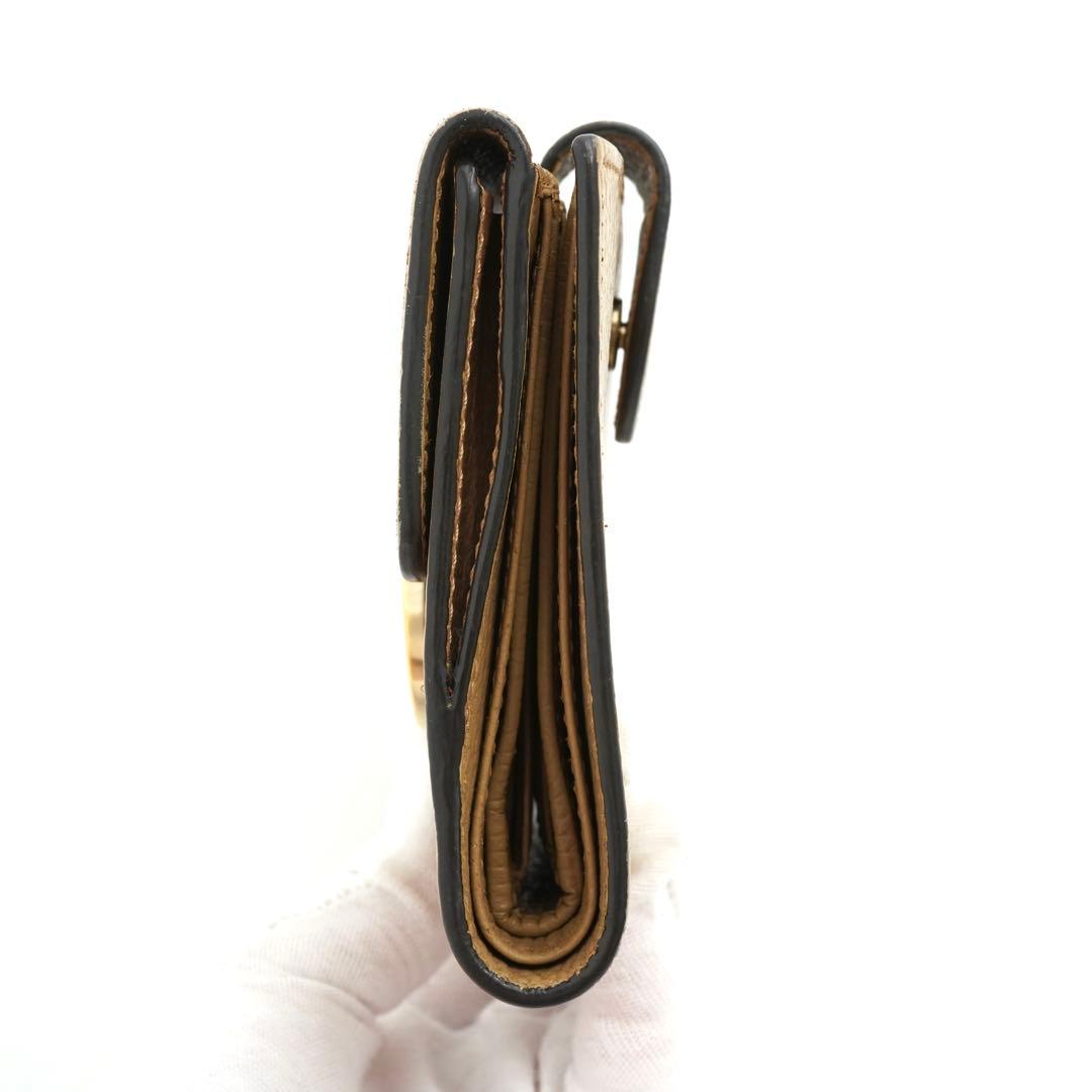 ✨未使用に近い✨　GUCCI ミニ財布　インターロッキング　二つ折り　GGロゴ