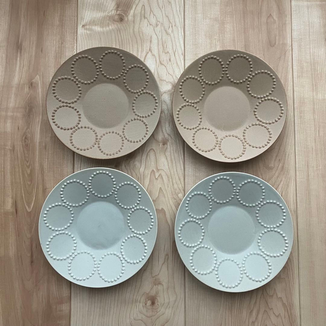 minä perhonen tambourine プレートS4枚セット