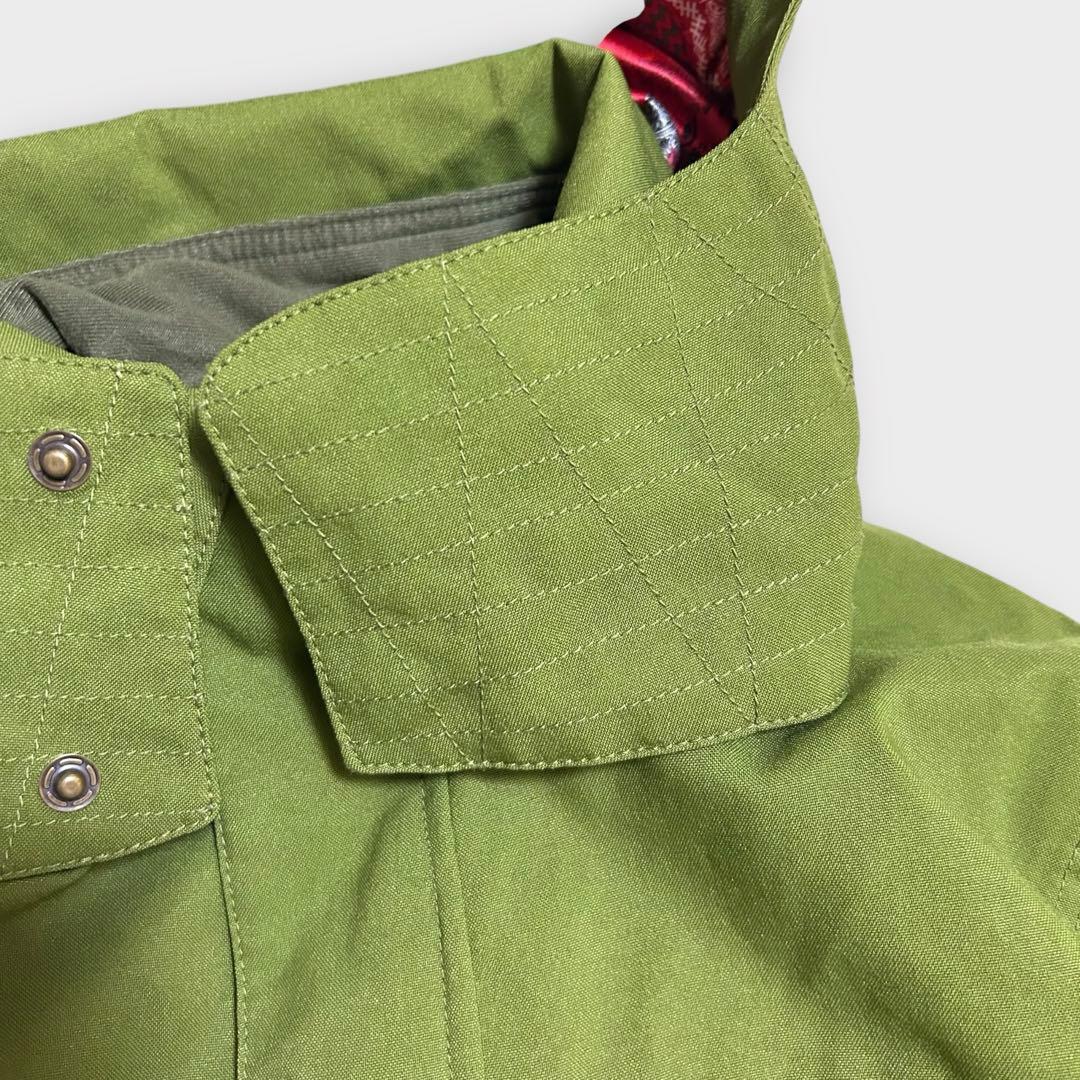 BURTON (S) スノーボードウェア　ジャケット　アースカラー　帽子脱着可能