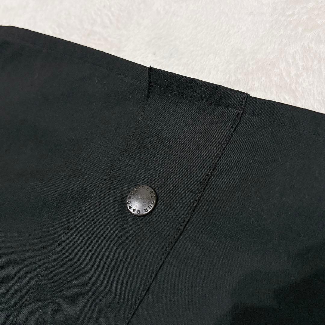 未使用✨　バブアー　ステンカラー　ロング　コート　XL ブラック