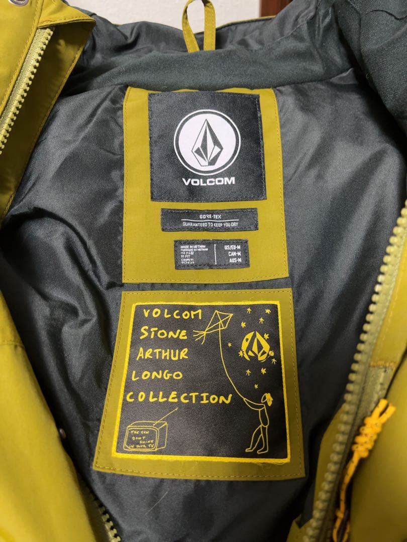 スノーボード VOLCOM Mens Longo Gore-Tex Jacket - Moss
