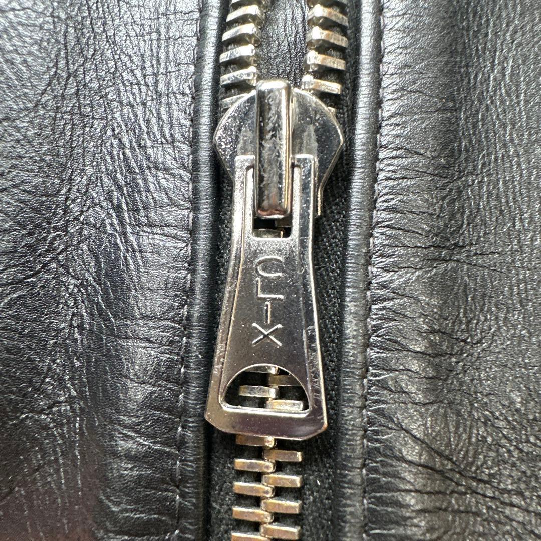 タグ付 極美品✨Lewis Leathers441Tサイクロン 42サイズ 黒