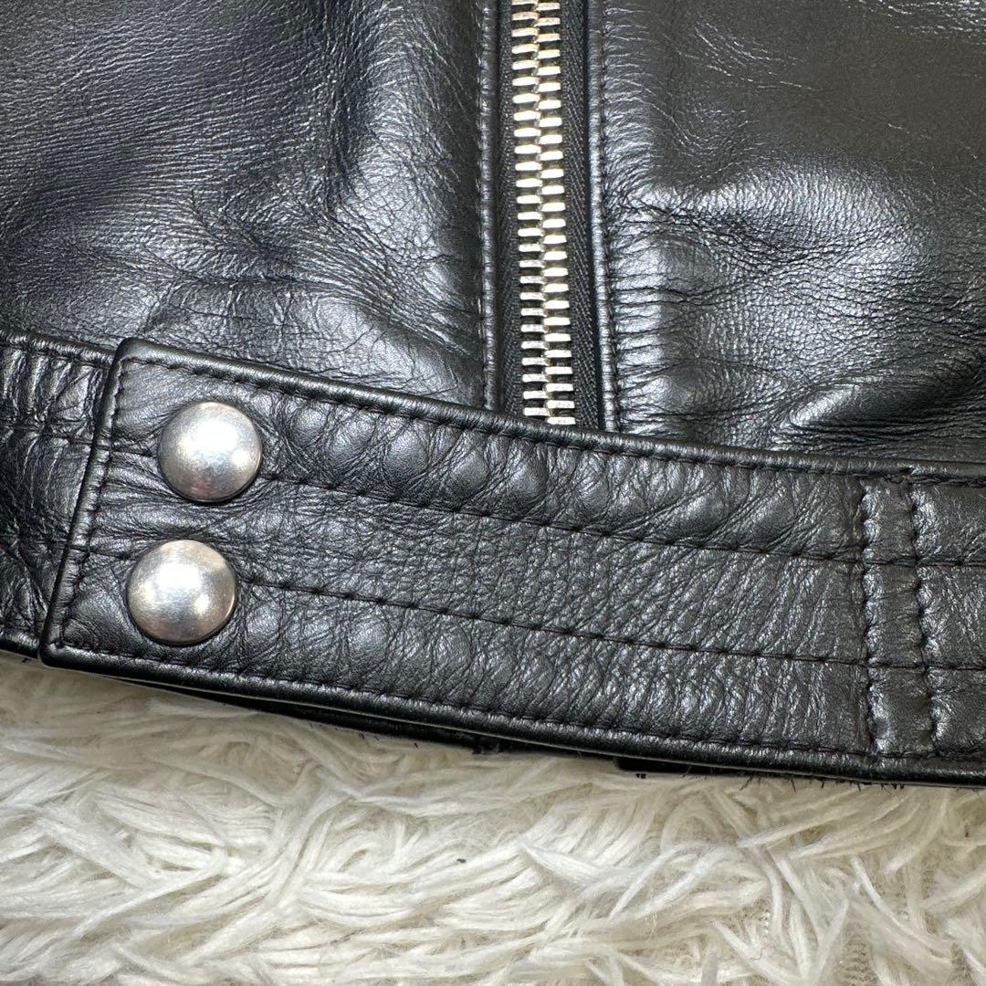 タグ付 極美品✨Lewis Leathers441Tサイクロン 42サイズ 黒
