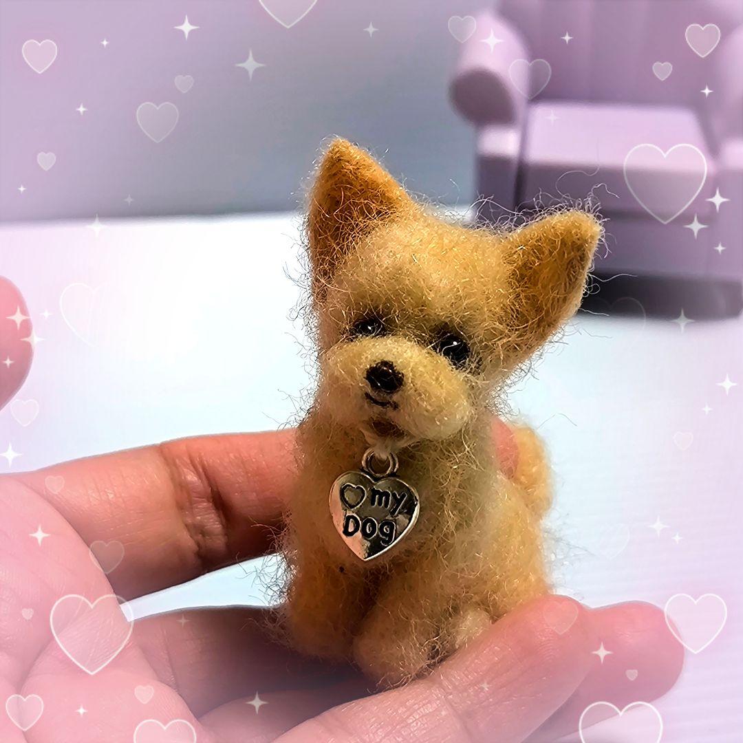 □ゆうさま専用愛犬ポメプーちゃんオーダー確認用ページ□ハンドメイド 羊毛フェルト