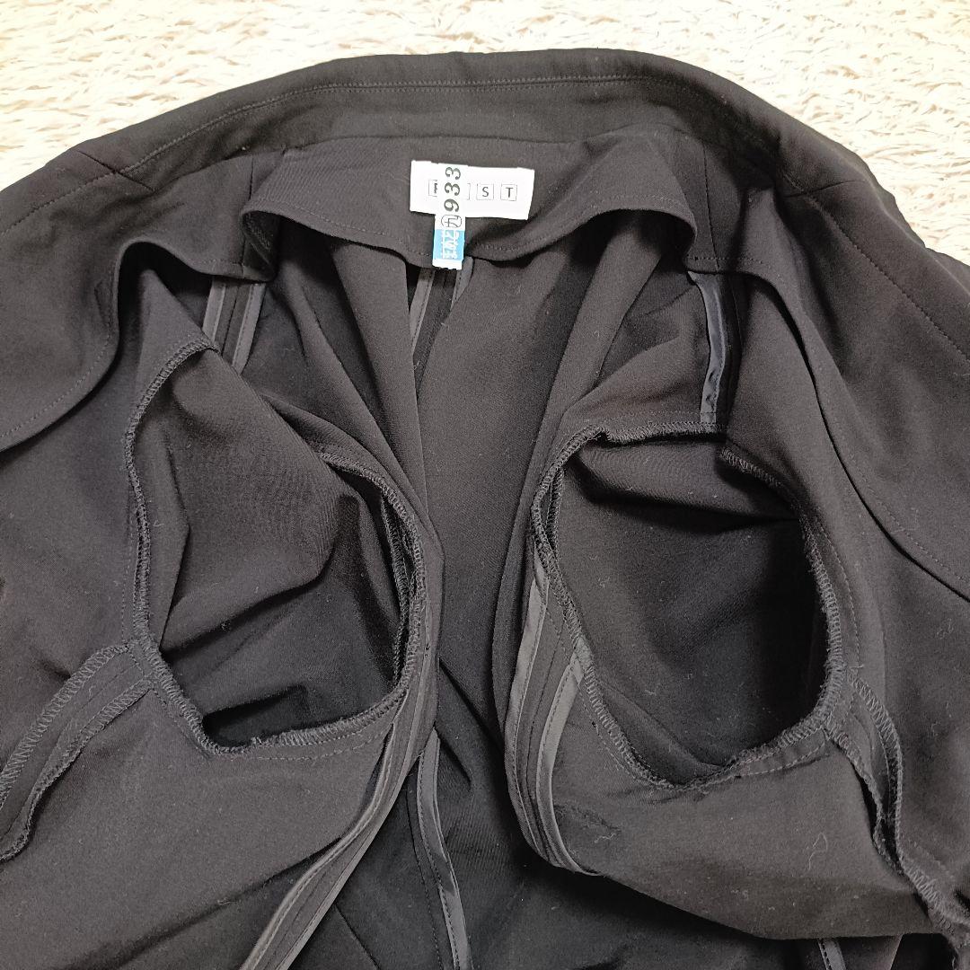 【美品】PLST プラステ ストレッチ パンツスーツ セットアップ L