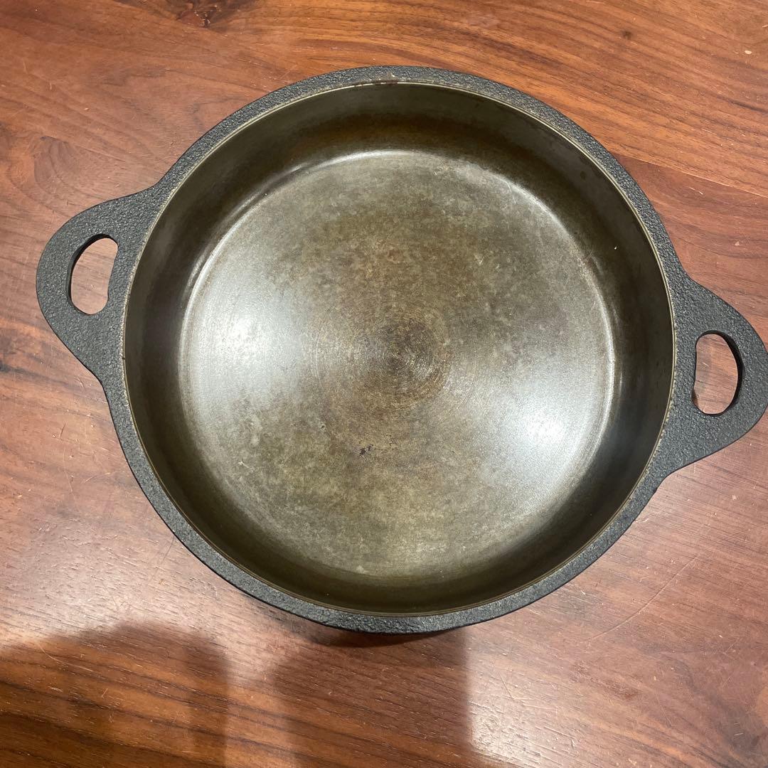 山王堂 砂鉄鍋 すき焼き鍋 直径25cm