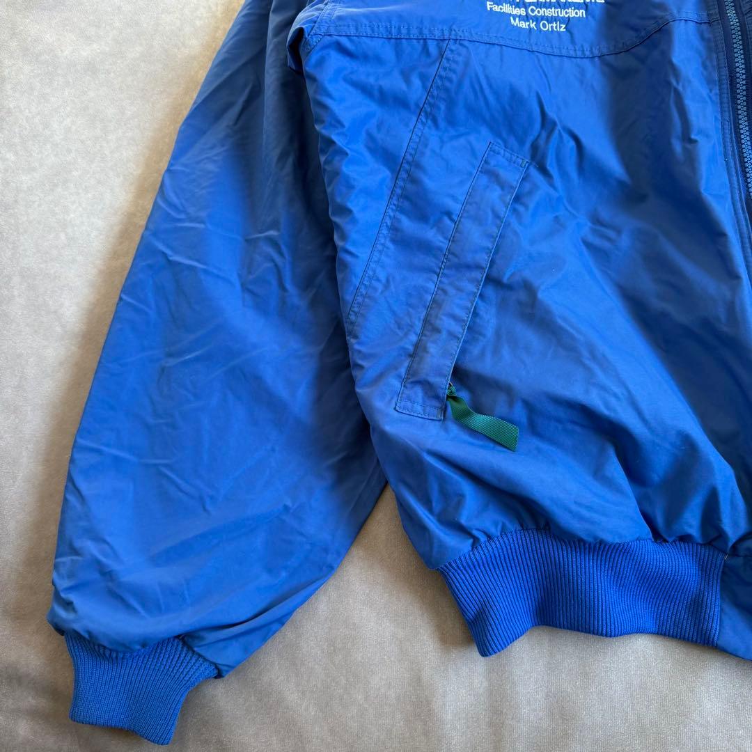 80s パタゴニア シェルドシンチラ 企業ロゴ USA製 ブルー XL