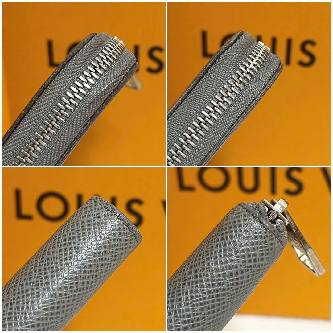 ルイヴィトン タイガ　ヴェルティカル　ジッピーウォレット　長財布