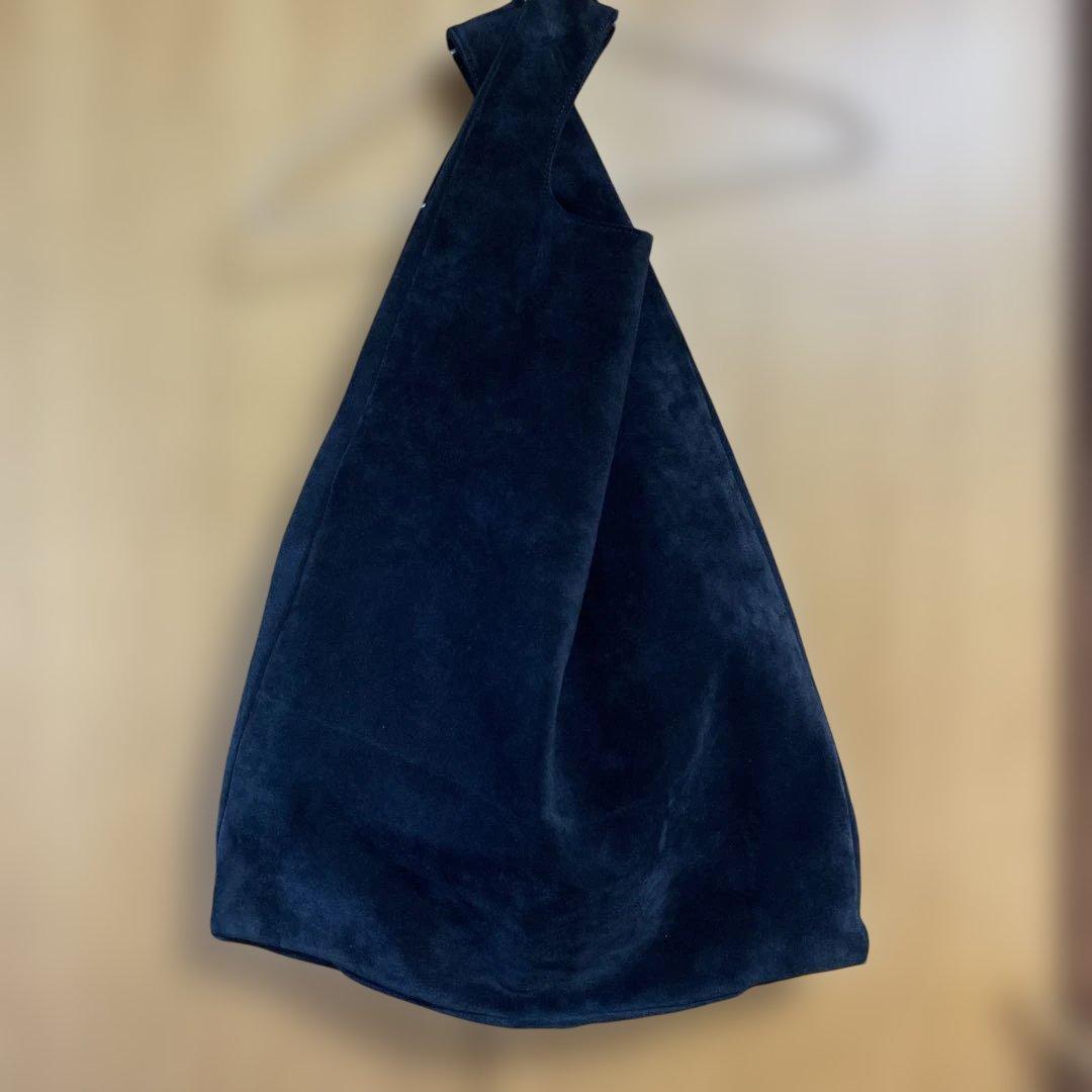 初期MM6 マルタン マルジェラ 本革バッグ ブラック スエード