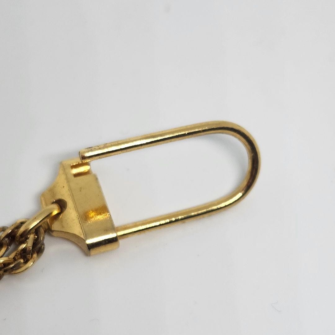 CHANEL シャネル 香水 キーチャーム キルティング 柄 ゴールド NO19