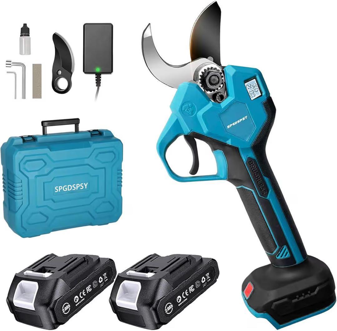 電動剪定バサミ 枝切り電動バサミ 切断径40mm PSE認証