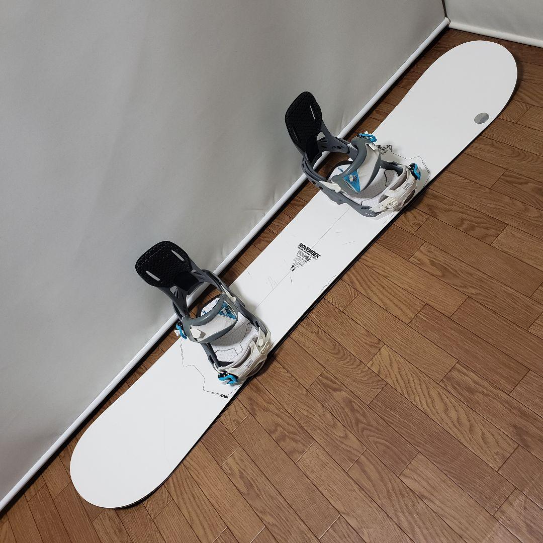 NOVEMBER Artist SALOMON 150cm スノーボードセット