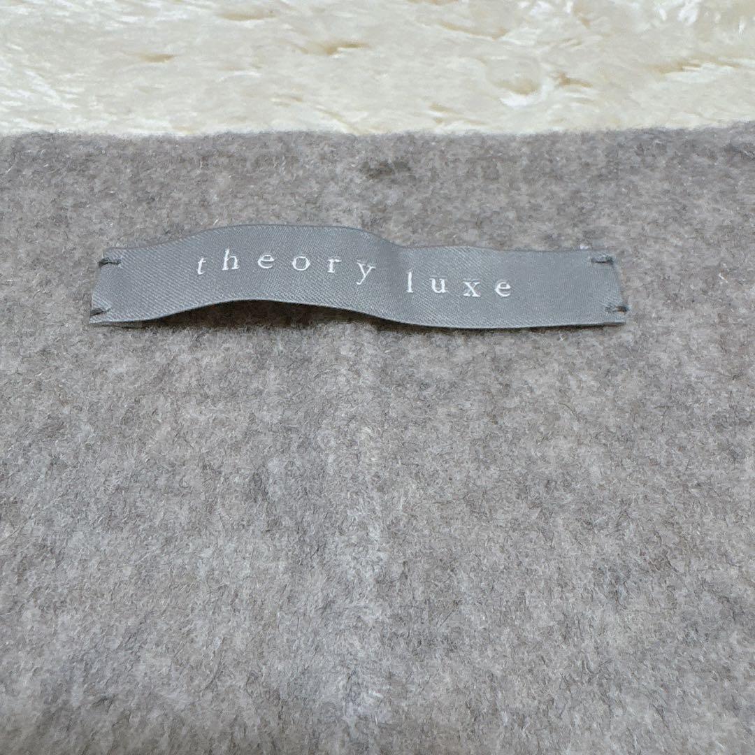未使用級✨ 25aw Theory luxu 完売色 カシミヤ混 ショートコート