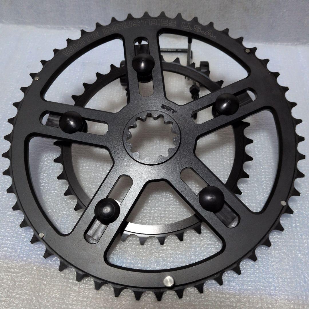 White Industries クランク ポリッシュ170ミリ50t-34t