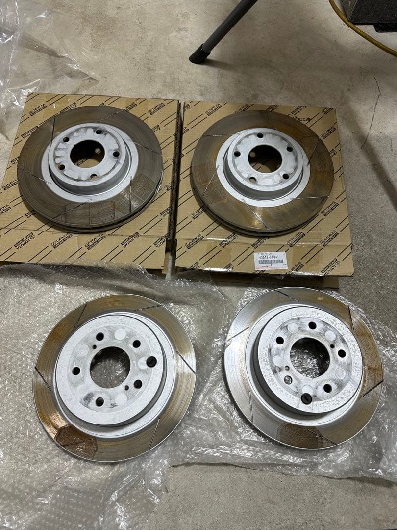 スリット入りブレーキローター F.Ｒセット