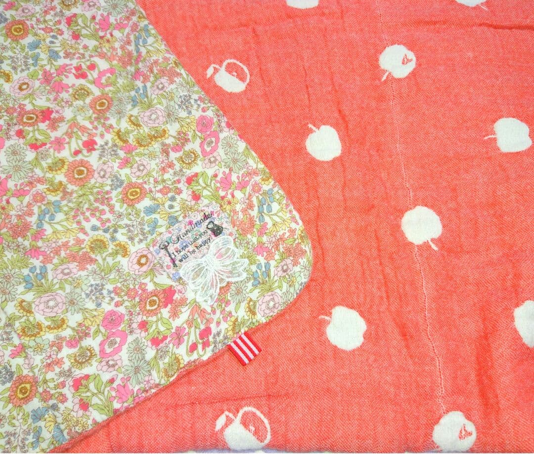 専用❤中古☆みかん ☆８重ガーゼ＊バスタオル★