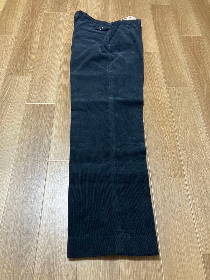 パンツ G&F Co.- CORDUROY TROUSERS _ INK BLACK