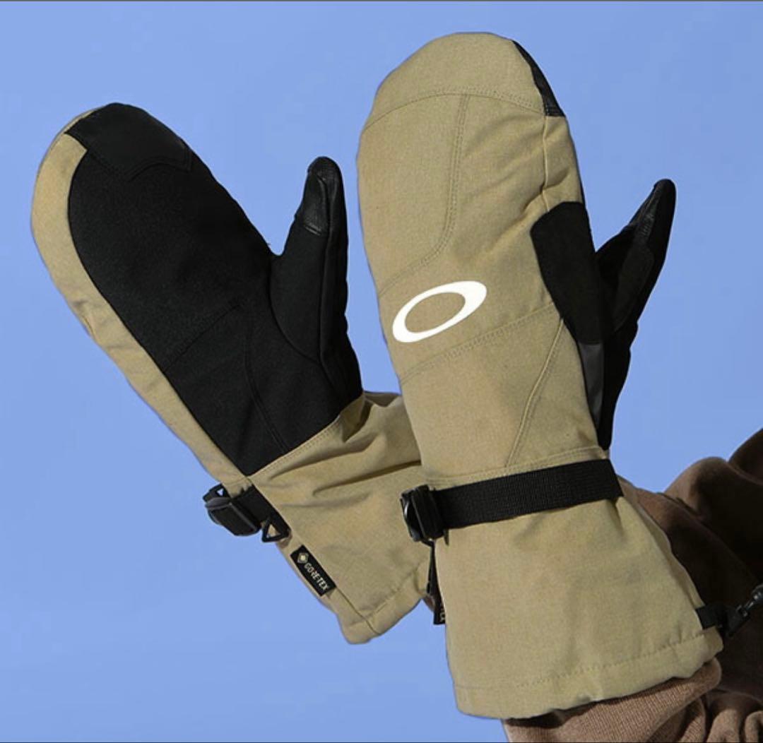 OAKLEY 32F-PEBBLE グローブ ブラック/ベージュ