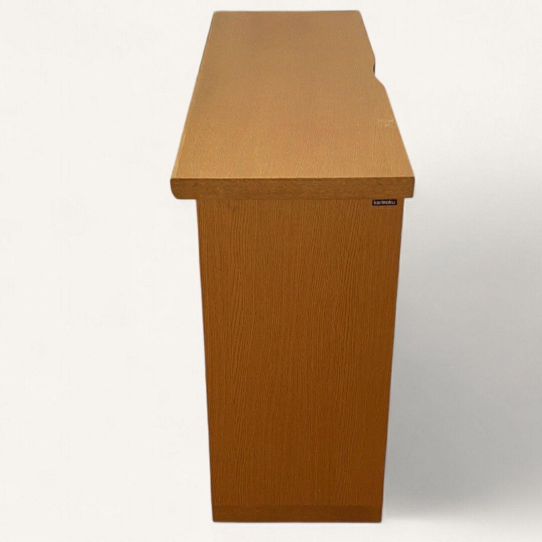 カリモク家具 サイドボード HU42 オーク 幅120 キャビネット