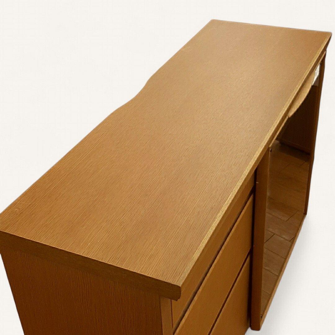 カリモク家具 サイドボード HU42 オーク 幅120 キャビネット