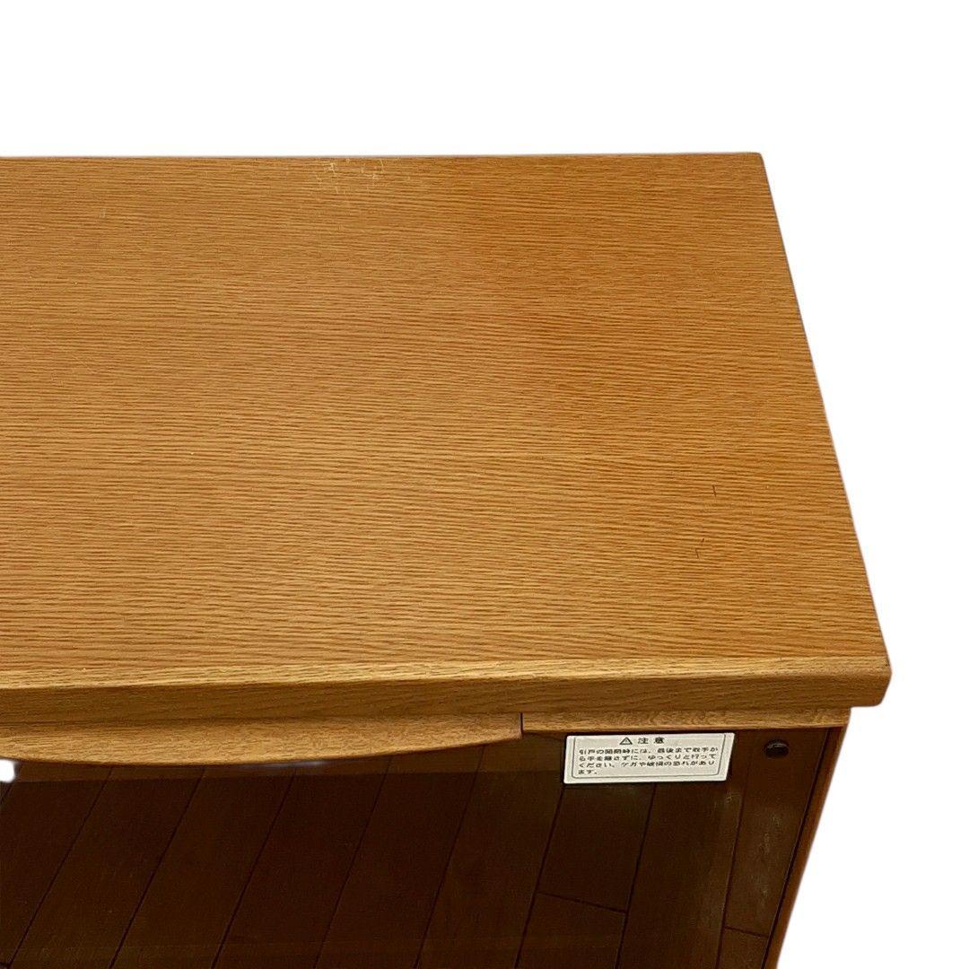 カリモク家具 サイドボード HU42 オーク 幅120 キャビネット