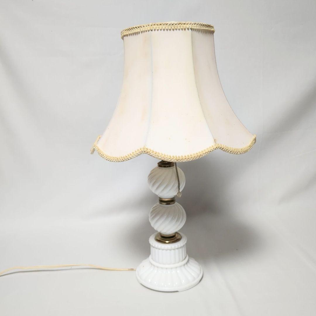 昭和レトロ　ナショナル　松下電器 陶器製 テーブルランプスタンド 　外箱付