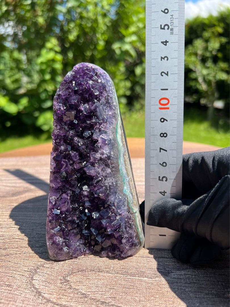 A727 高品質アメジストドーム クラスター ウルグアイ産 パワーストーン