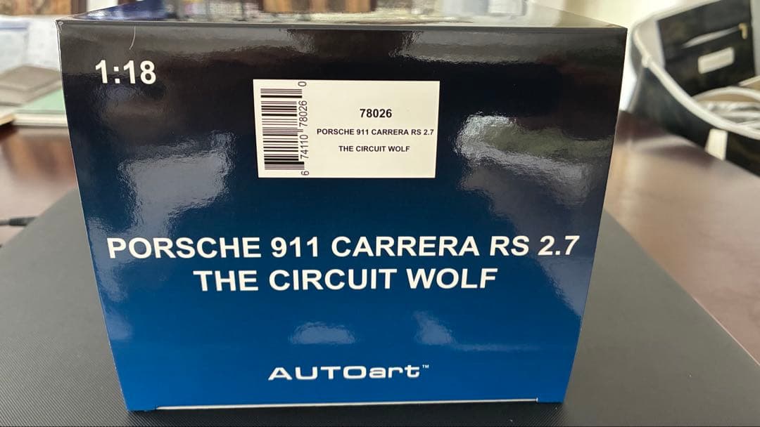 未開封！早瀬左近！オートアート 1/18 ポルシェ 911 カレラ 2.7 RS