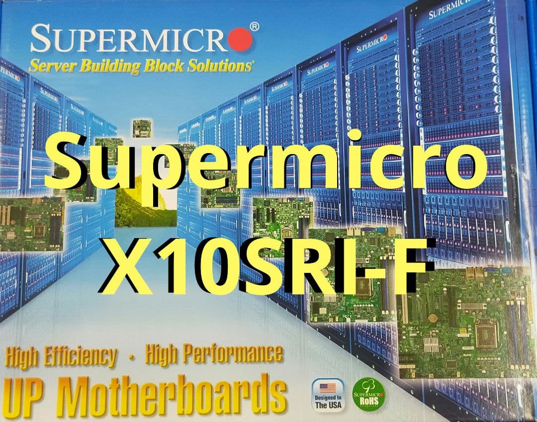未使用品 Supermicro X10SRI-F UPマザーボード