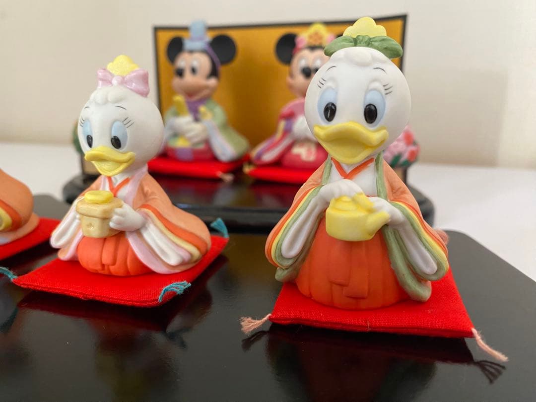 ヴィンテージ　ディズニー雛人形　三人官女 五人囃子　お雛様