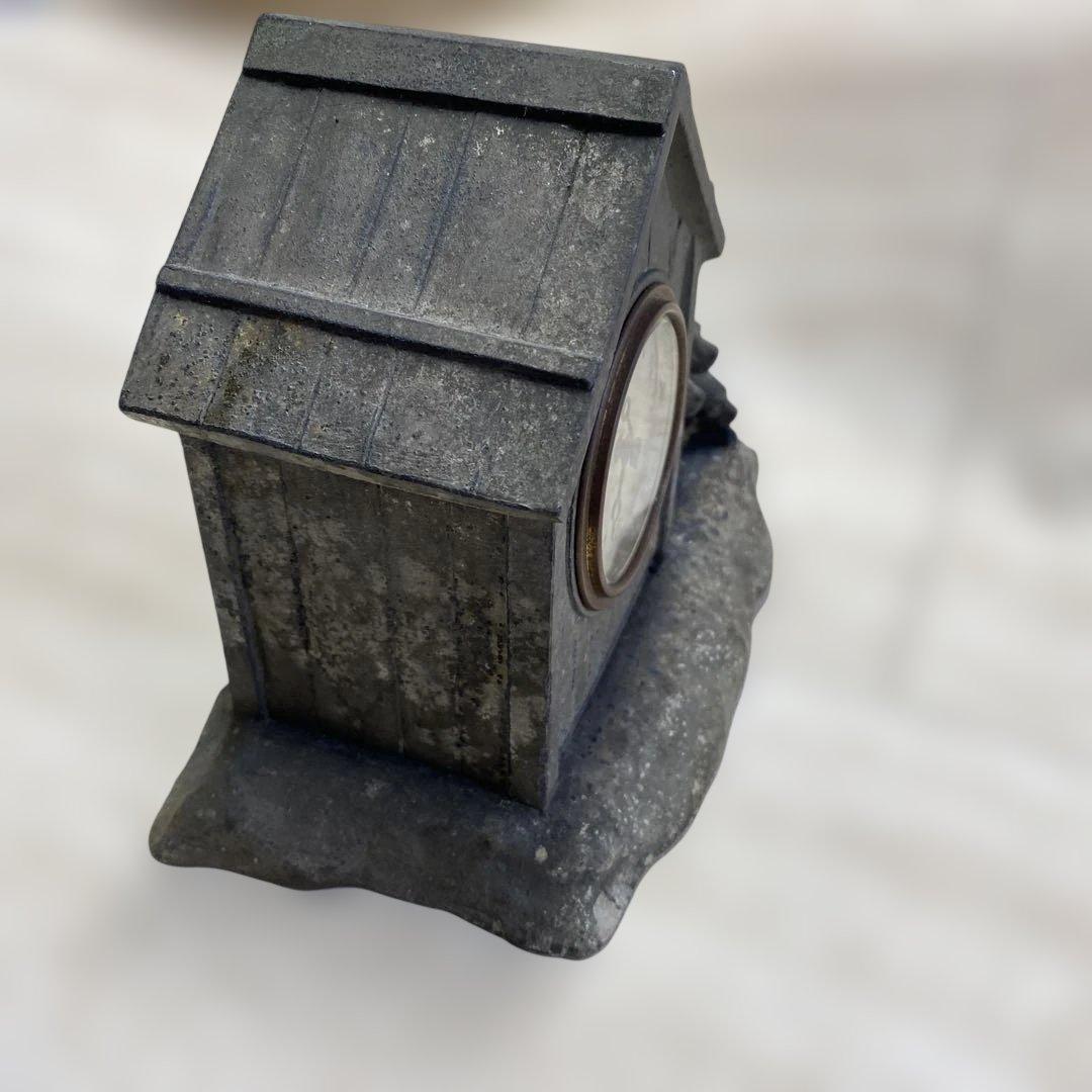 精工舎置時計 アナログ 8日巻　稼働品