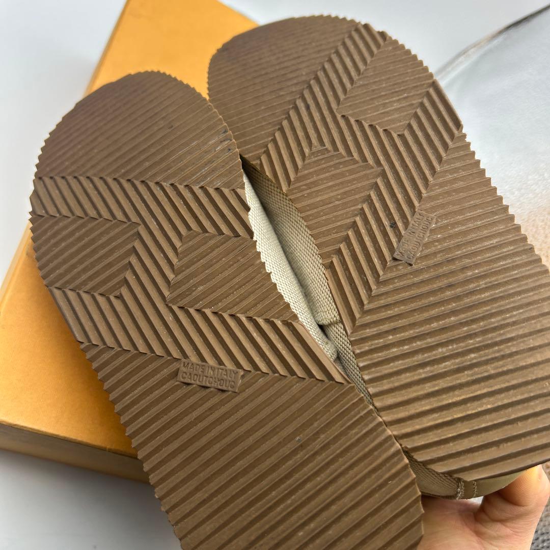 極美品 HERMES キャンバス エルメス クイック スニーカー size37