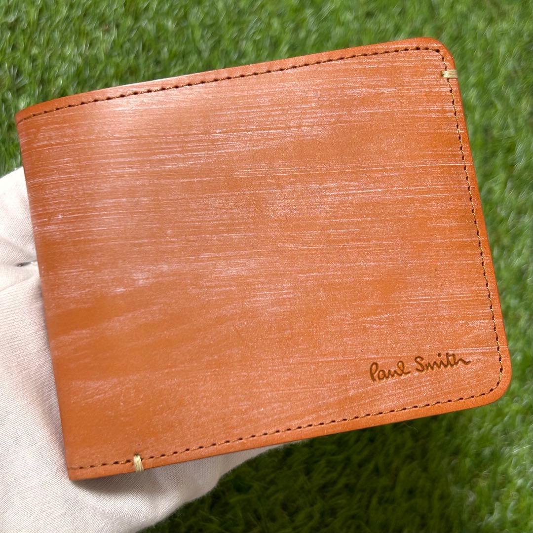 Paul Smith ポールスミス 財布 折り財布 レザー 未使用品