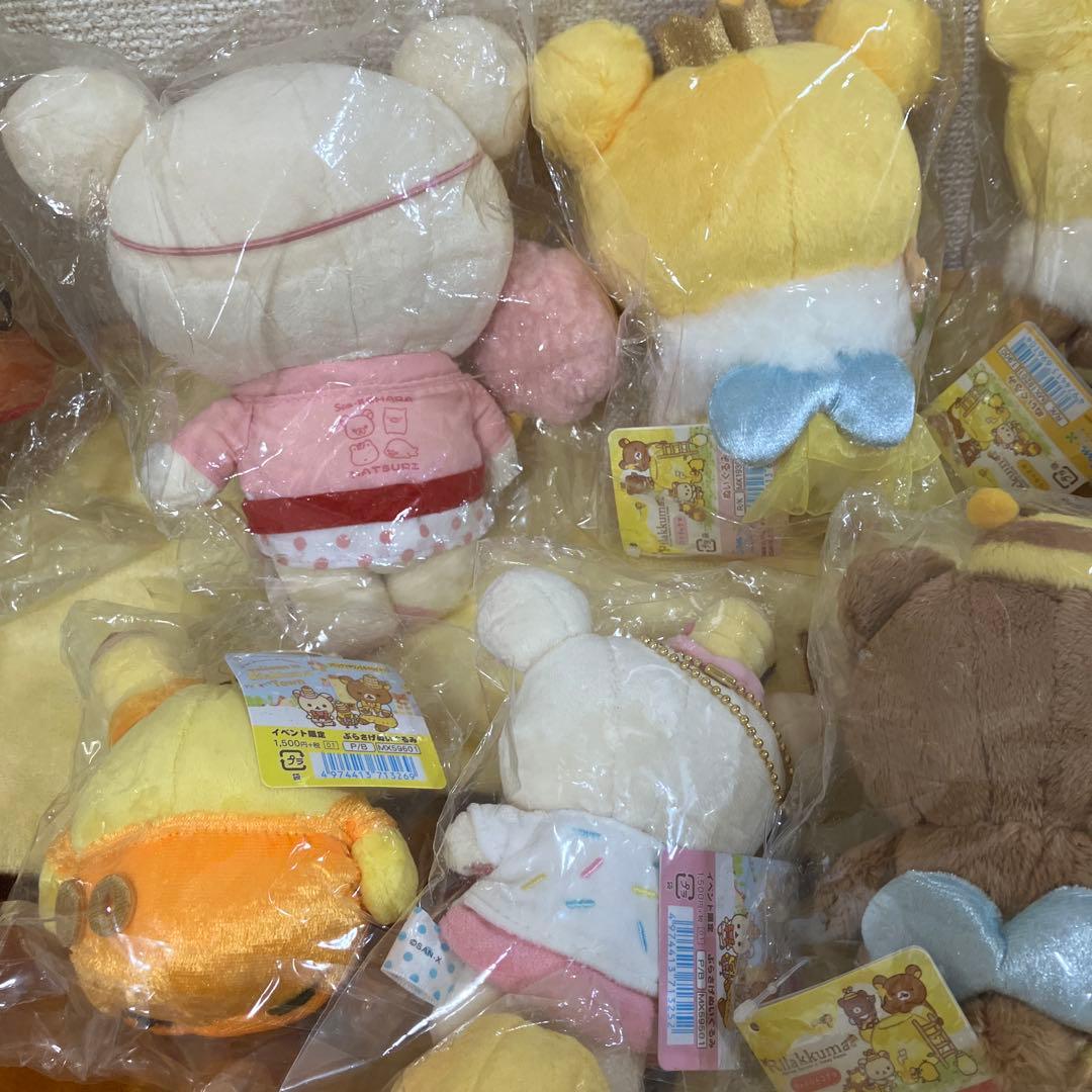 リラックマ　ぬいぐるみ　まとめ売り　コリラックマ　コグマ　キイロイトリ