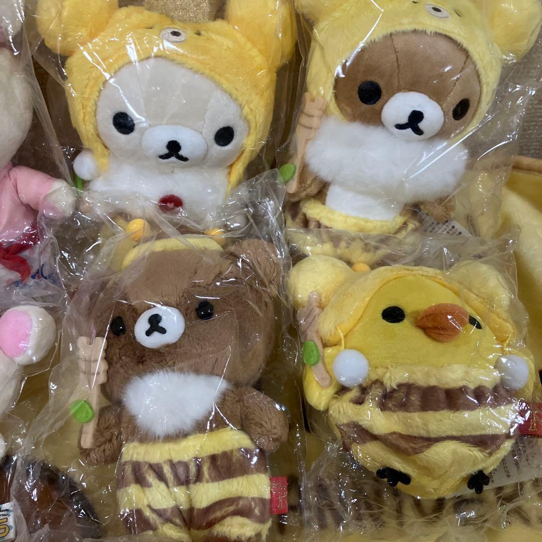 リラックマ　ぬいぐるみ　まとめ売り　コリラックマ　コグマ　キイロイトリ