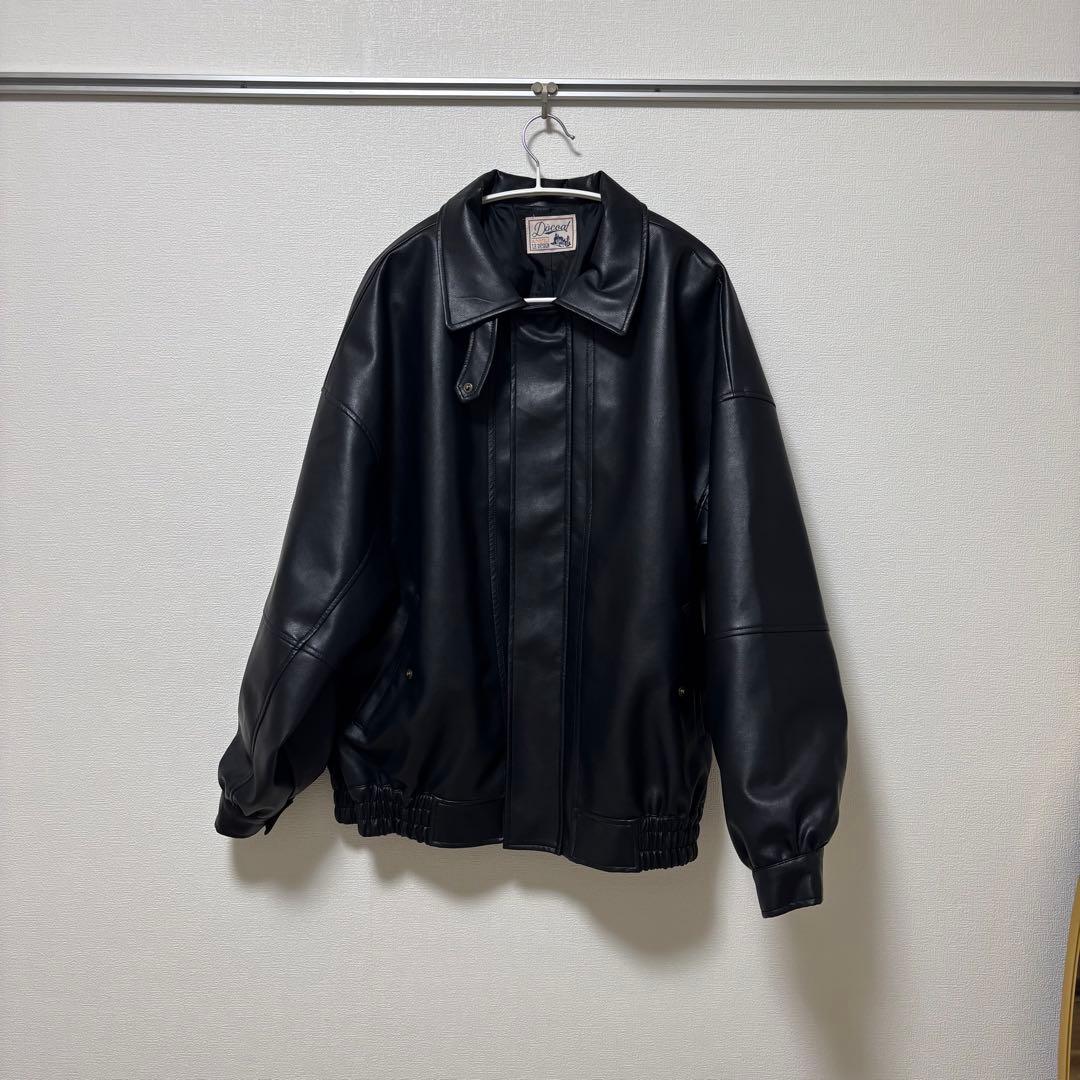 DISCOAT ヴィンテージUPレザージャケット《ユニセックス》